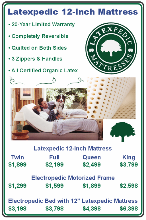 Anaheim Latex Mattress 12 Inch