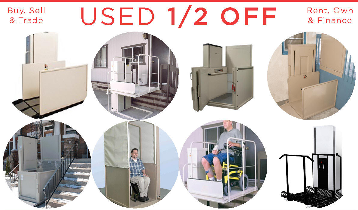 Anaheim used vpl elevator lift price cost wheelchair lift
