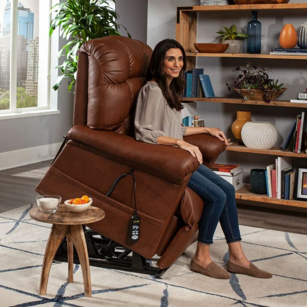 Anaheim Electropedic cloud phoenix reclining seat lift chair