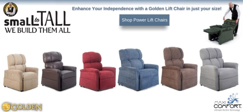 Anaheim Electropedic golden maxicomfort liftchair