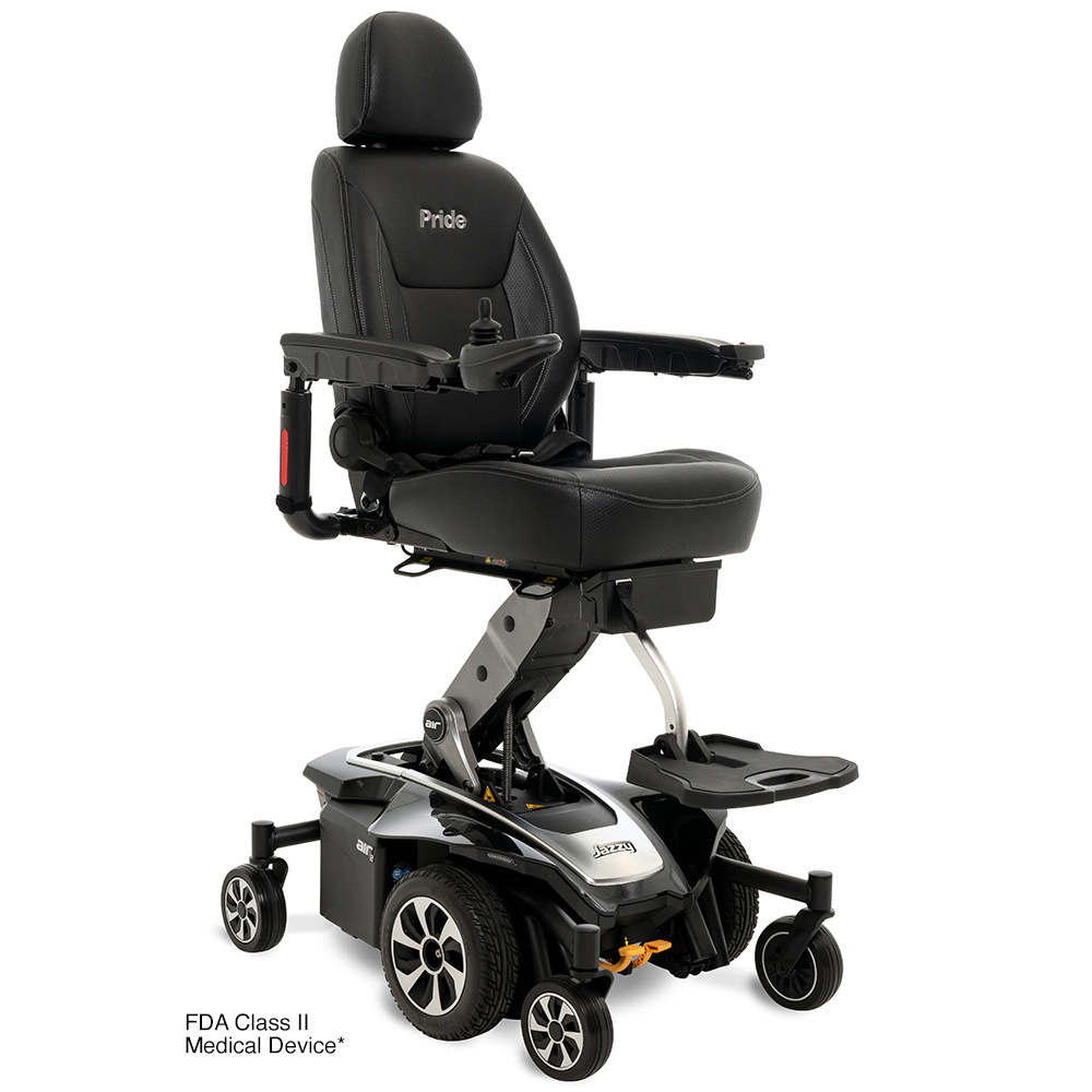 Anaheim Electropedic Jazzy Air 2 elevating wheelchair