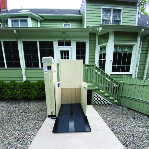 Anaheim Electropedic Vertical Platform Wheelchair Elevator