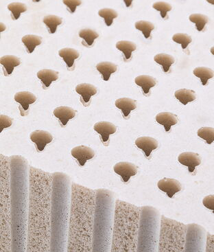 Anaheim Latexpedic natural organic latex mattresses are quilted on both sides
